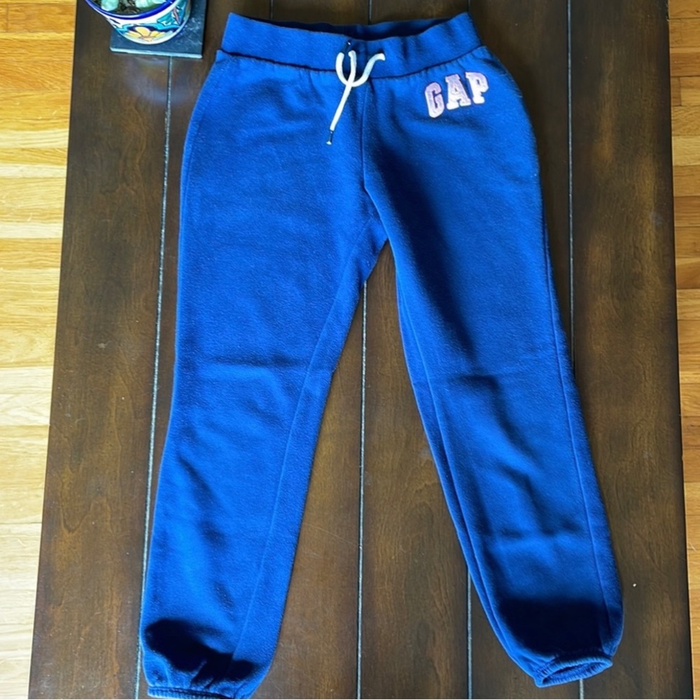 Blue Gap Kids Fleece Pants Size 8.
